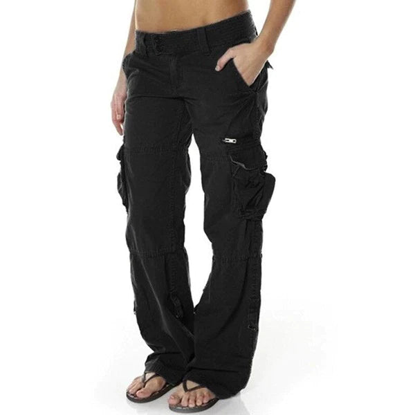 Summer Lightweight Women's Cargo Pants with Practical Pockets
