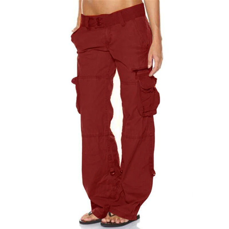 Summer Lightweight Women's Cargo Pants with Practical Pockets