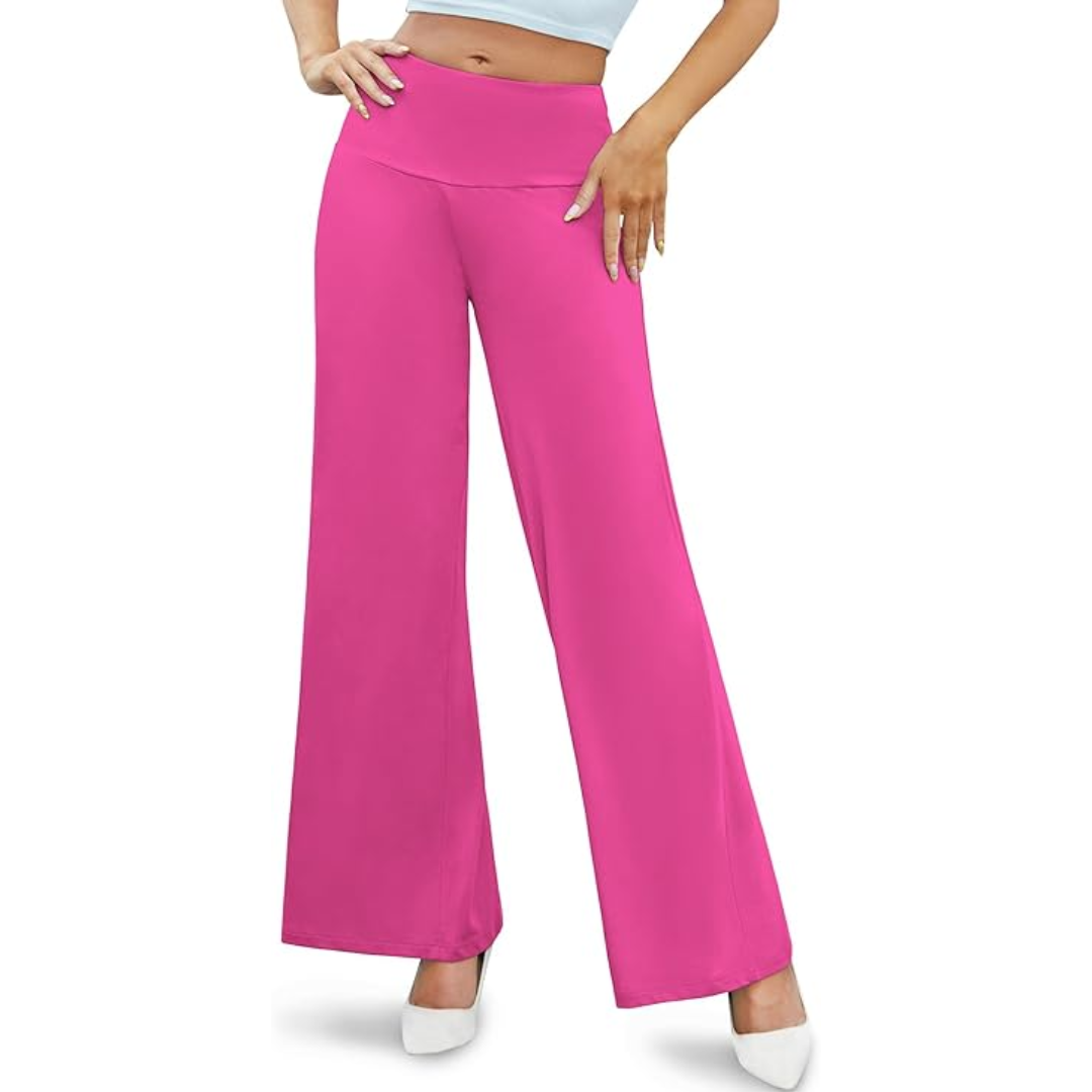 Stylish High-Waisted Women's Trousers with Comfortable Fit