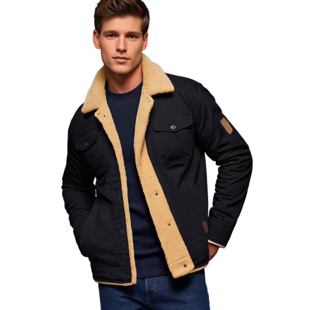 Stylish Vintage Bomber Jacket for Men - Ideal for Spring and Summer