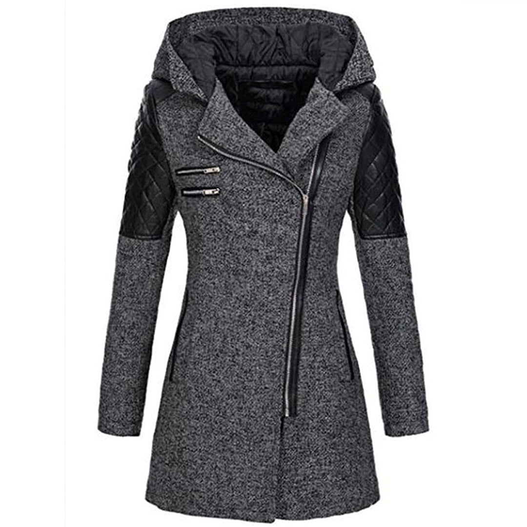 Stylish Long Women's Winter Coat with Warm Hood
