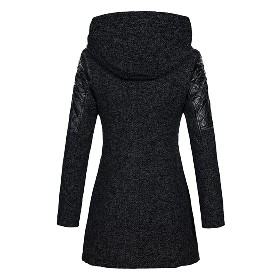 Stylish Long Women's Winter Coat with Warm Hood