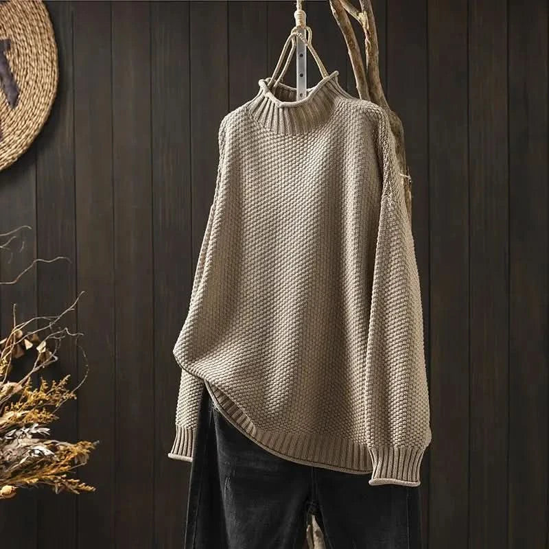 Women's Chunky Knit Relaxed Sweater