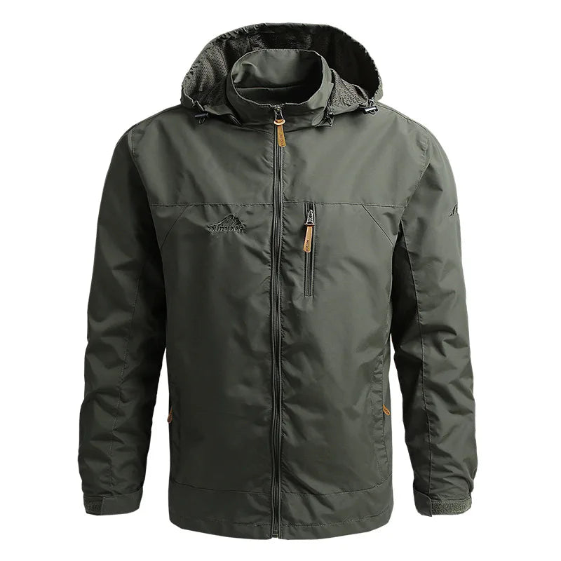 Men's Lightweight Waterproof Windbreaker Jacket