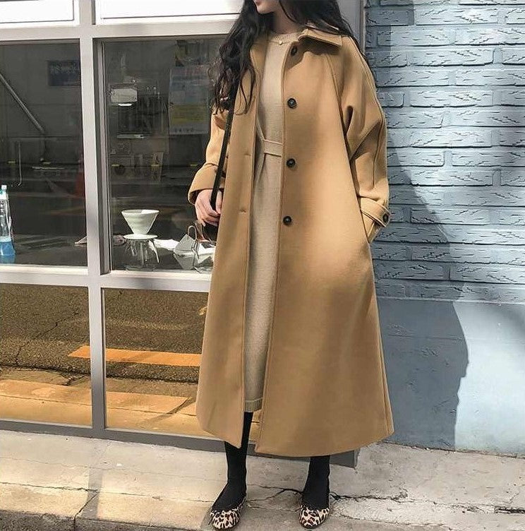 Women's Longline Belted Trench Coat