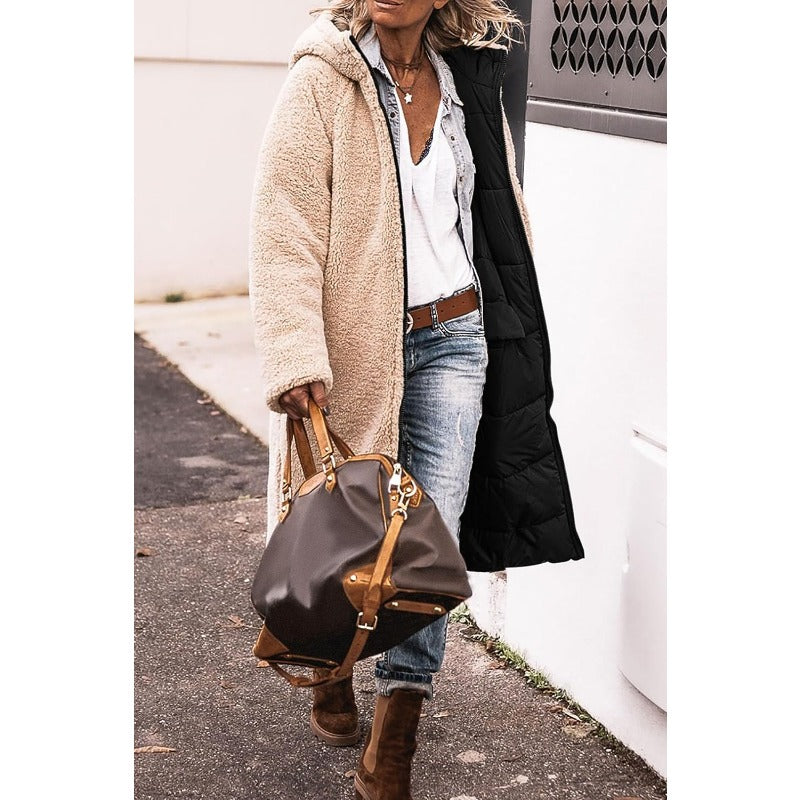 Women's Long Hooded  Warm Winter Coat