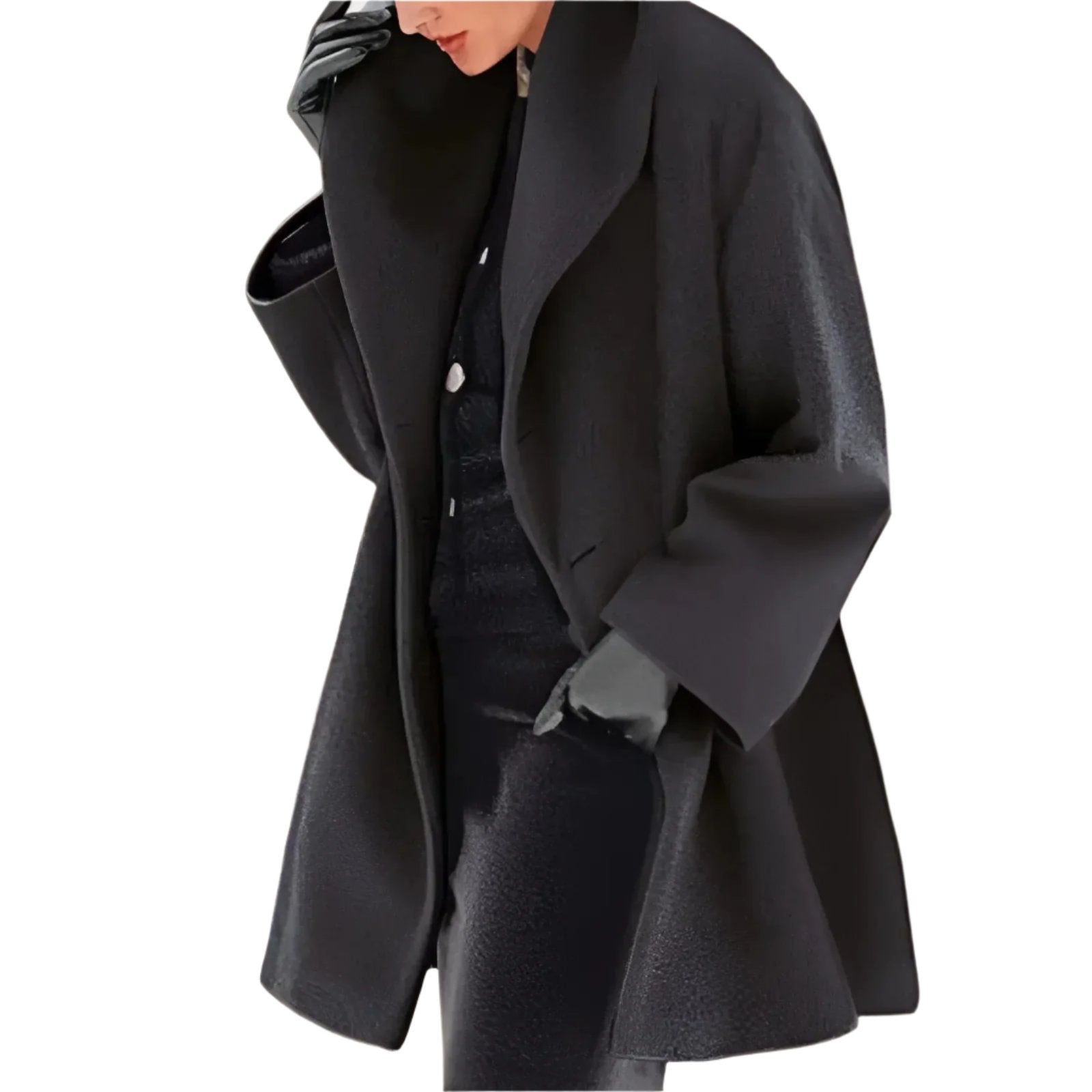 Stylish Women’s Cozy Hooded Oversized Coat