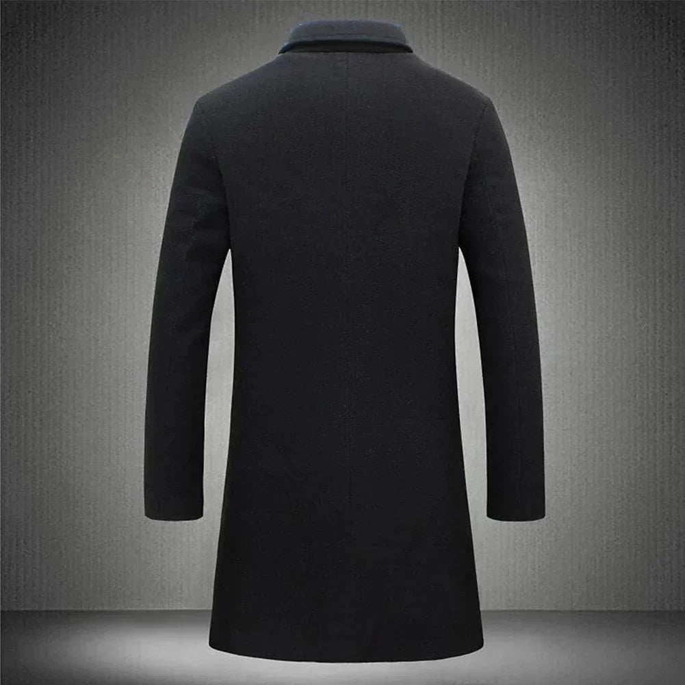 Stylish Long Overcoat | Timeless Design