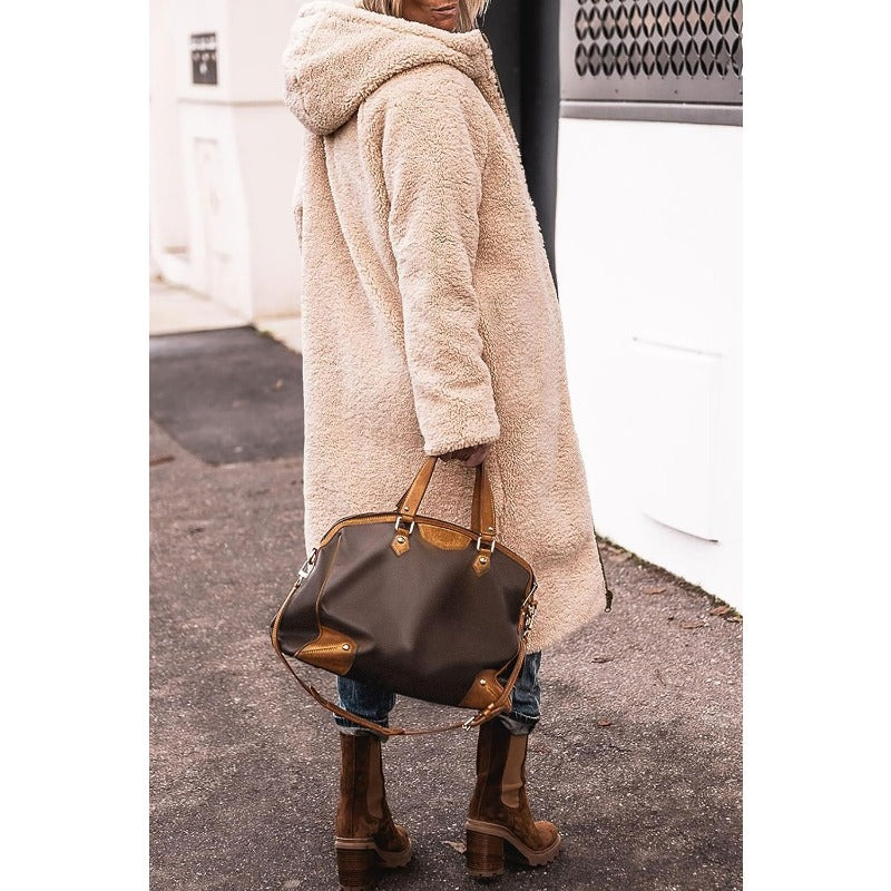 Women's Long Hooded  Warm Winter Coat
