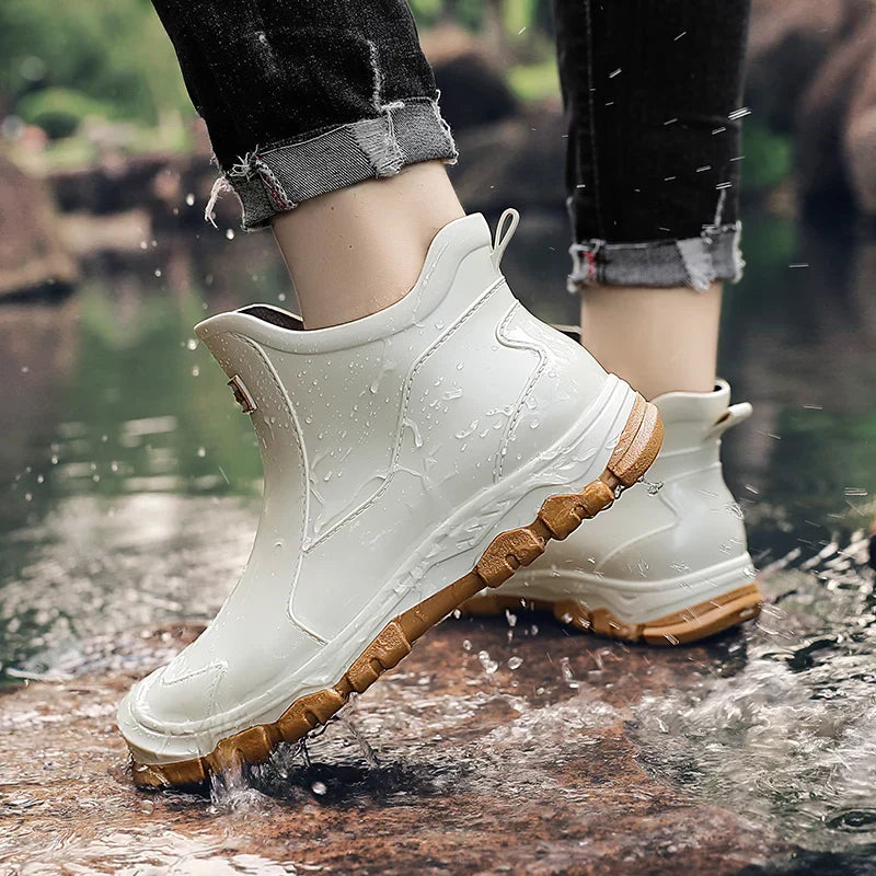 Women’s Waterproof Ankle Rain Boots