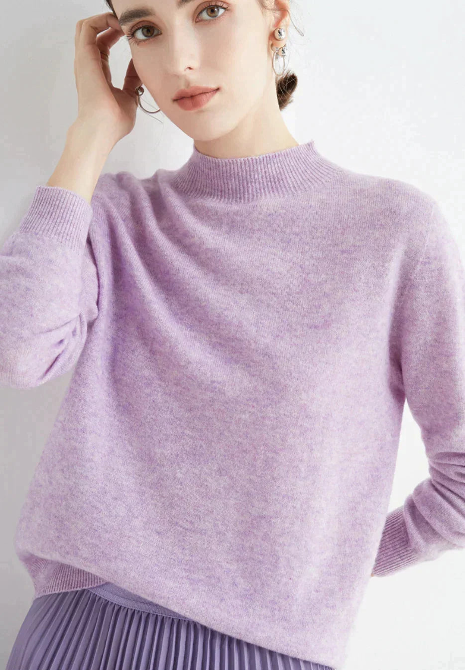 Women’s Classic Crew Neck Knit Sweater