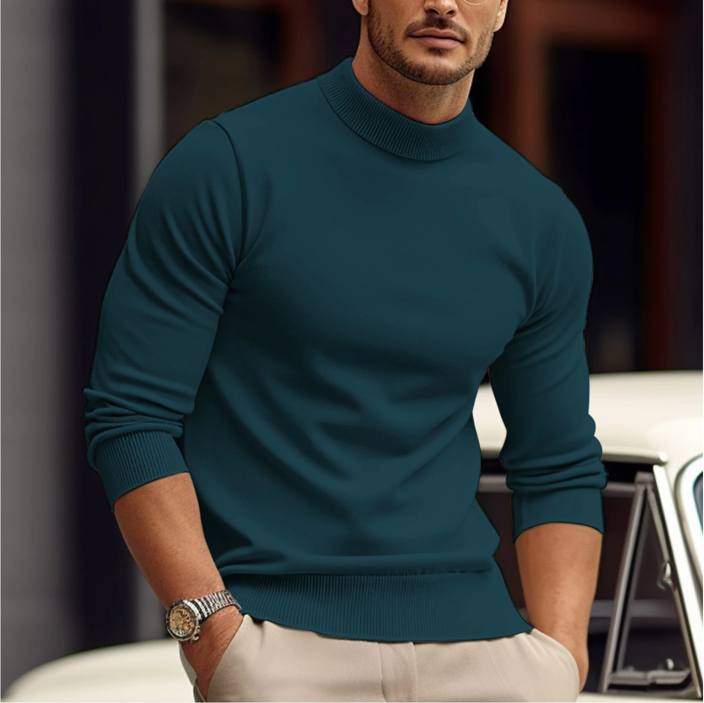 Modern Comfortable Men's Sweater