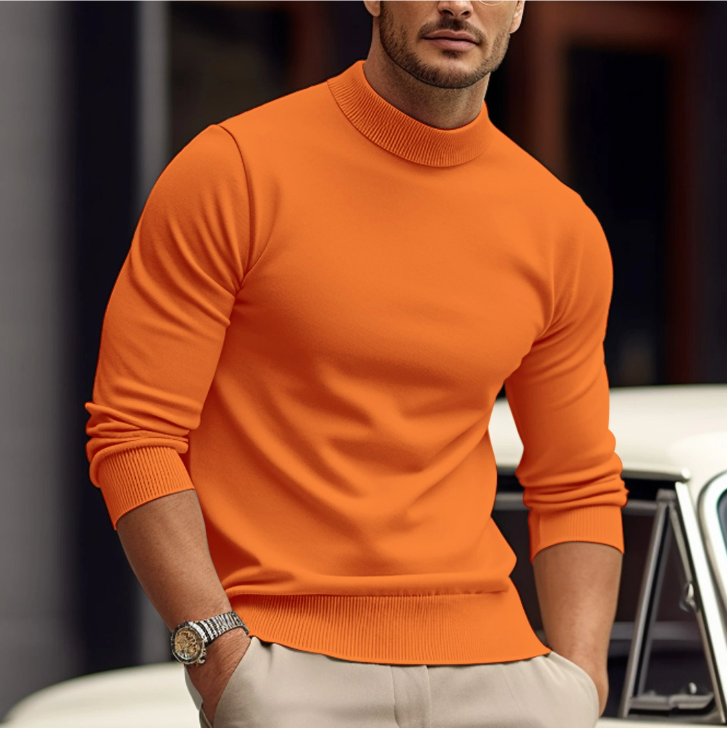 Modern Comfortable Men's Sweater