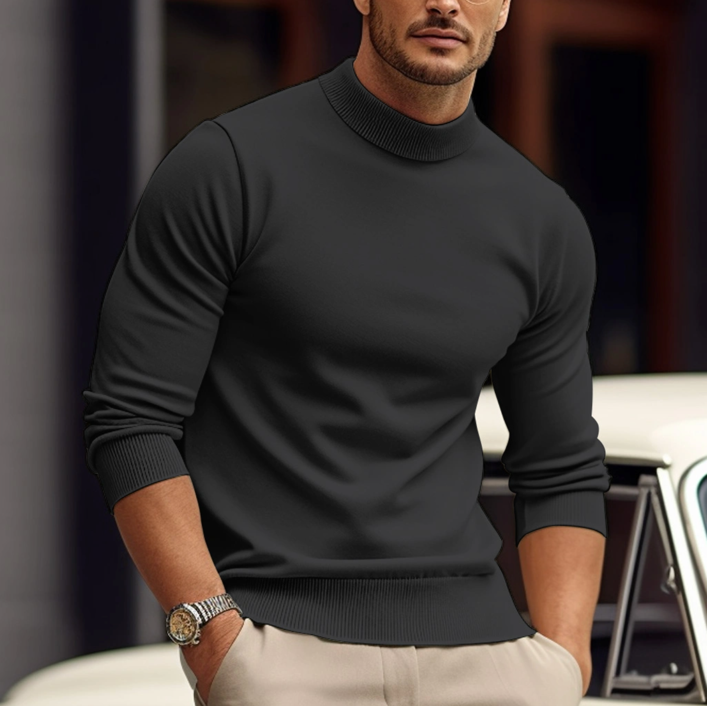 Modern Comfortable Men's Sweater