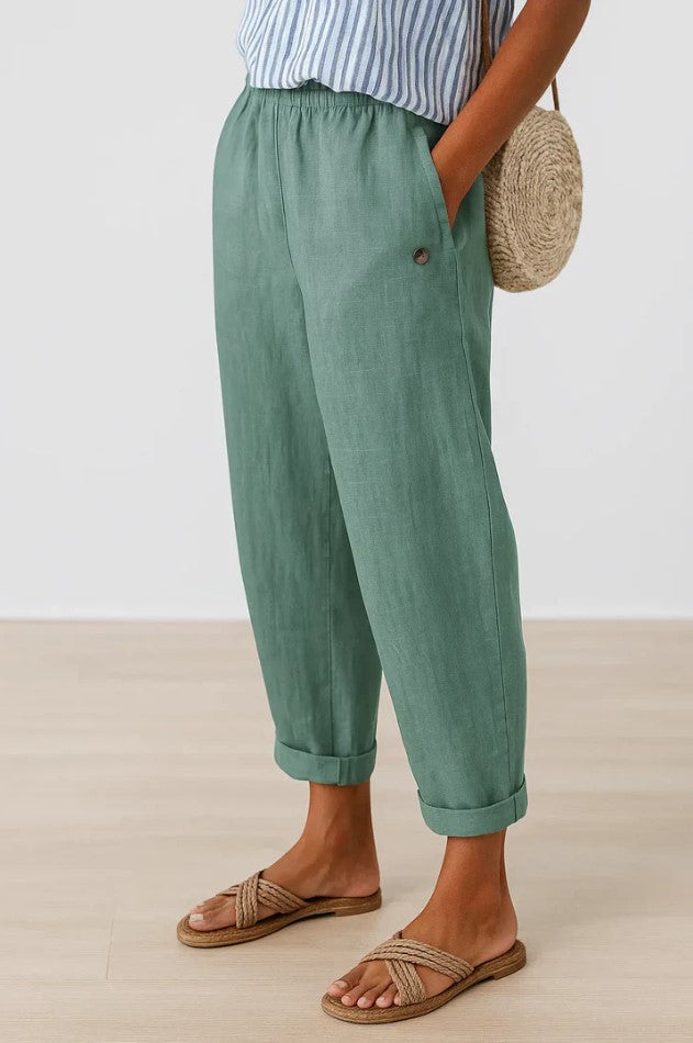 Women’s Relaxed Fit Ankle-Length Pants