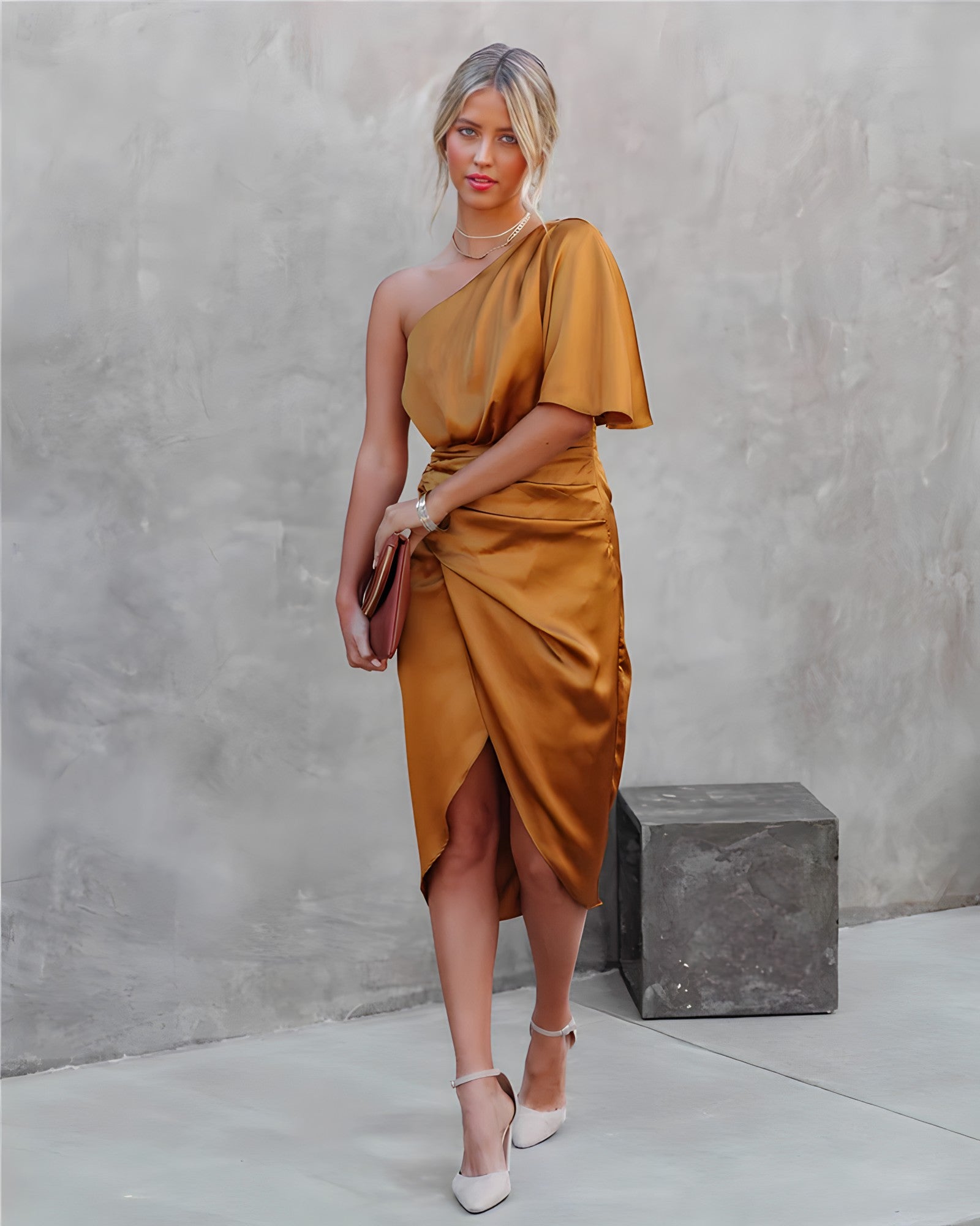 Valentina | Elegant Silk Evening Dress
