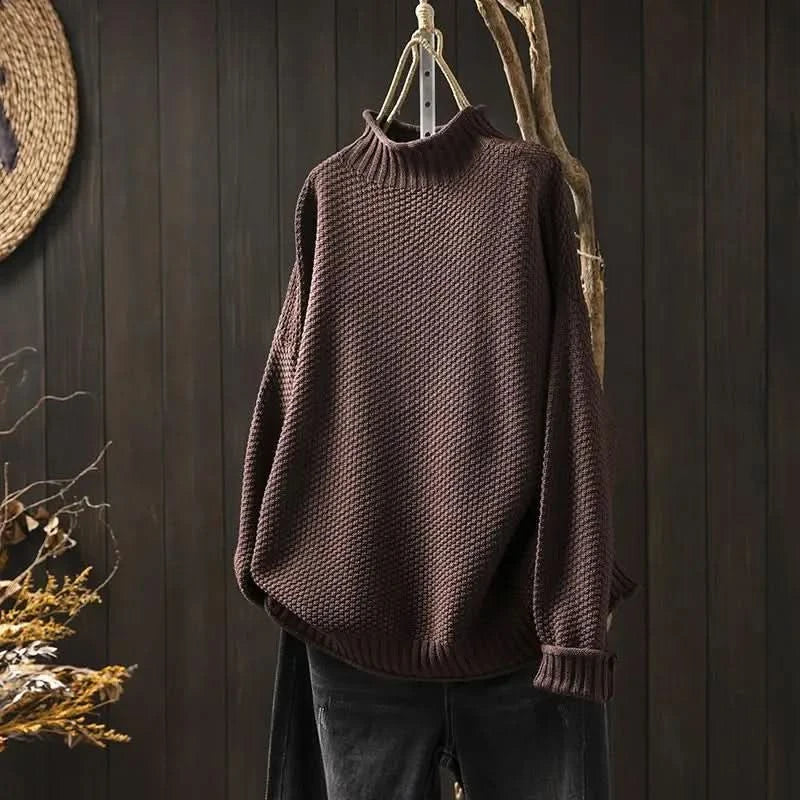 Women's Chunky Knit Relaxed Sweater