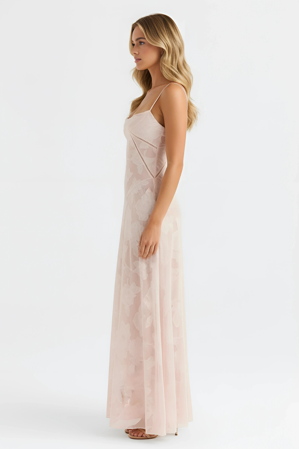 Chic Maxi Dress - Elegant Evening Gown for Weddings and Special Events
