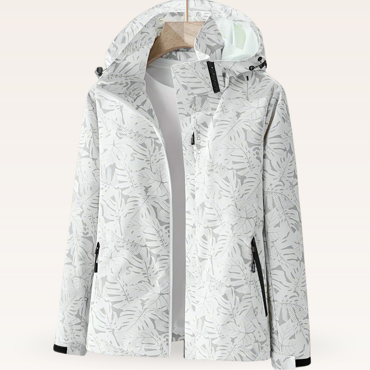 Women's Waterproof Outdoor Windbreaker Parka Jacket