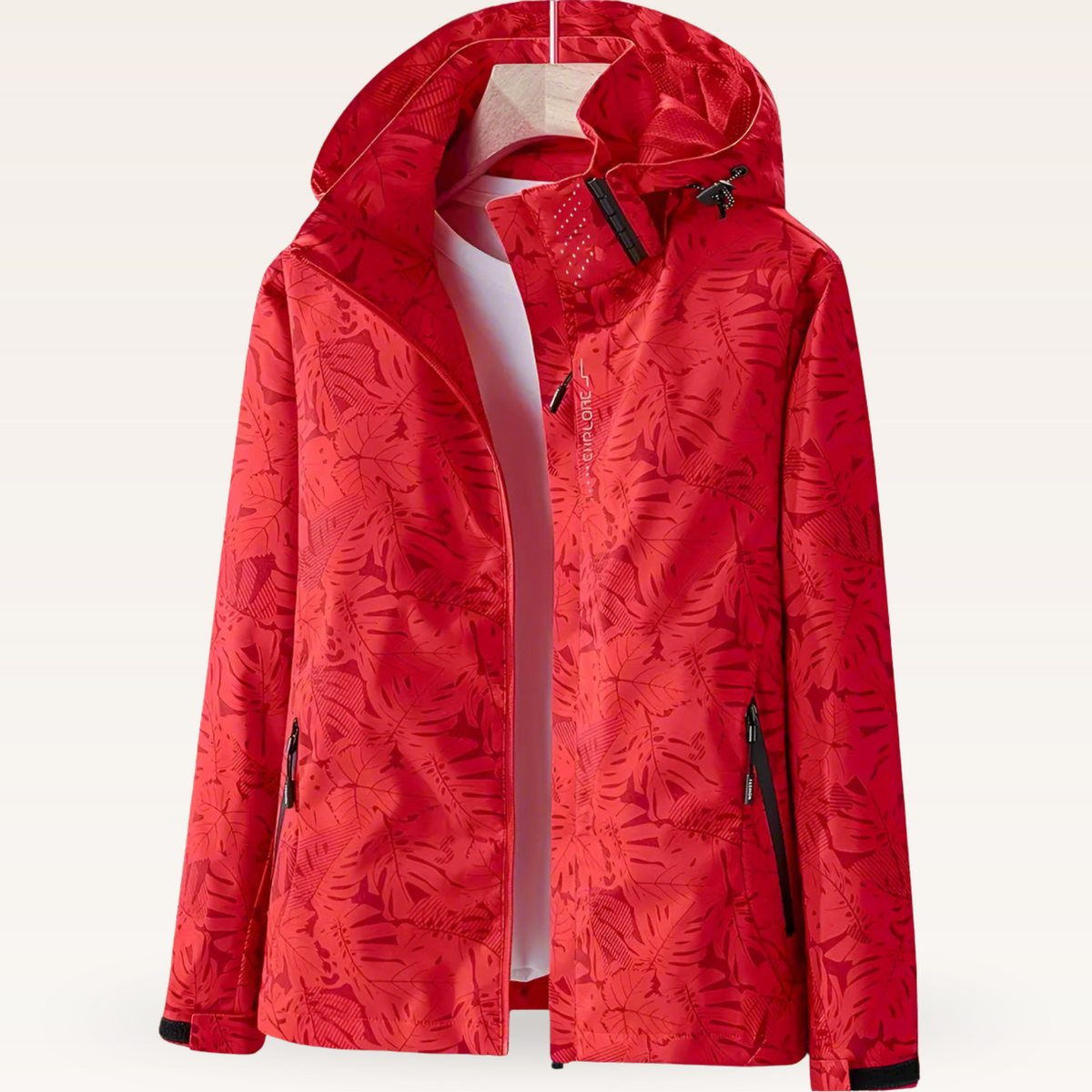 Women's Waterproof Outdoor Windbreaker Parka Jacket