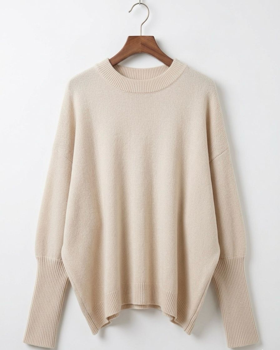 Women’s Oversized Batwing Knit Sweater