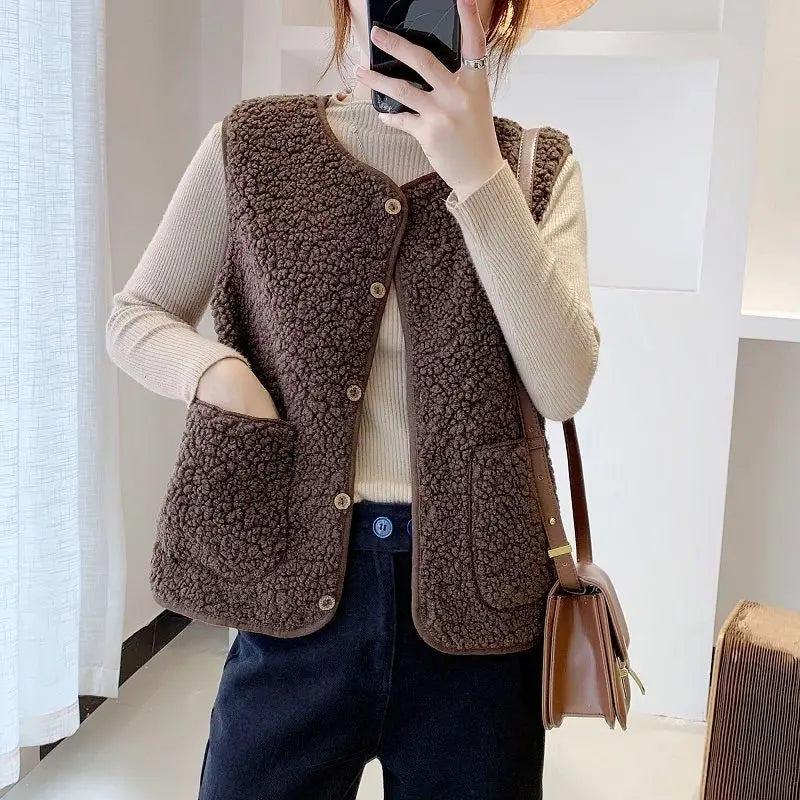 Warm Fashionable Vest for Women - Stylish and Comfortable
