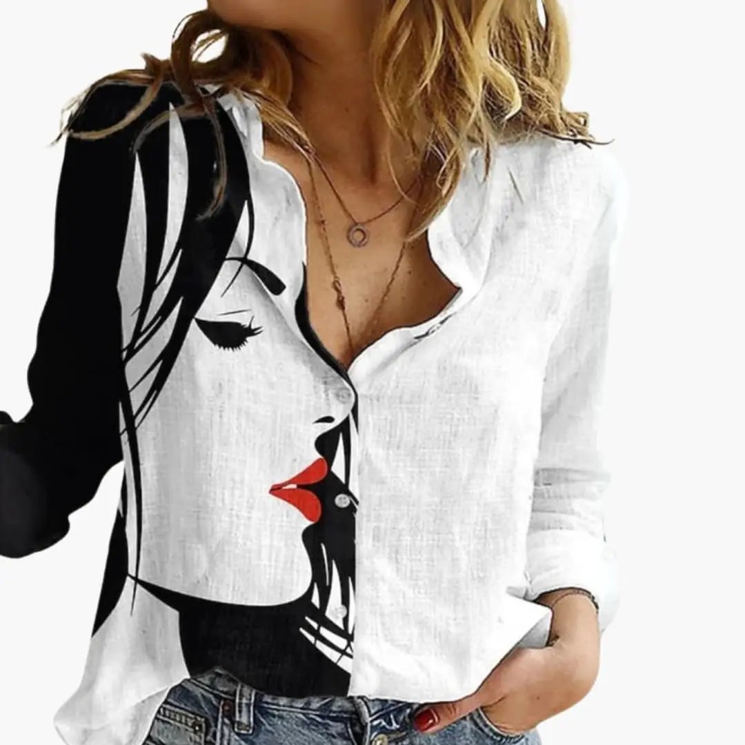 #Color_White with Woman