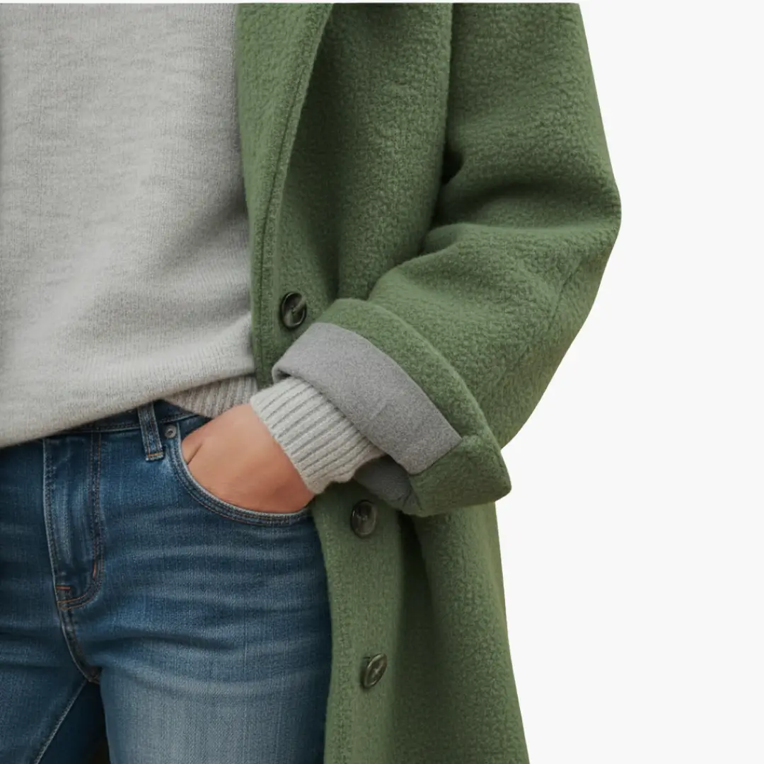 Women’s Hooded Longline Coat Jacket