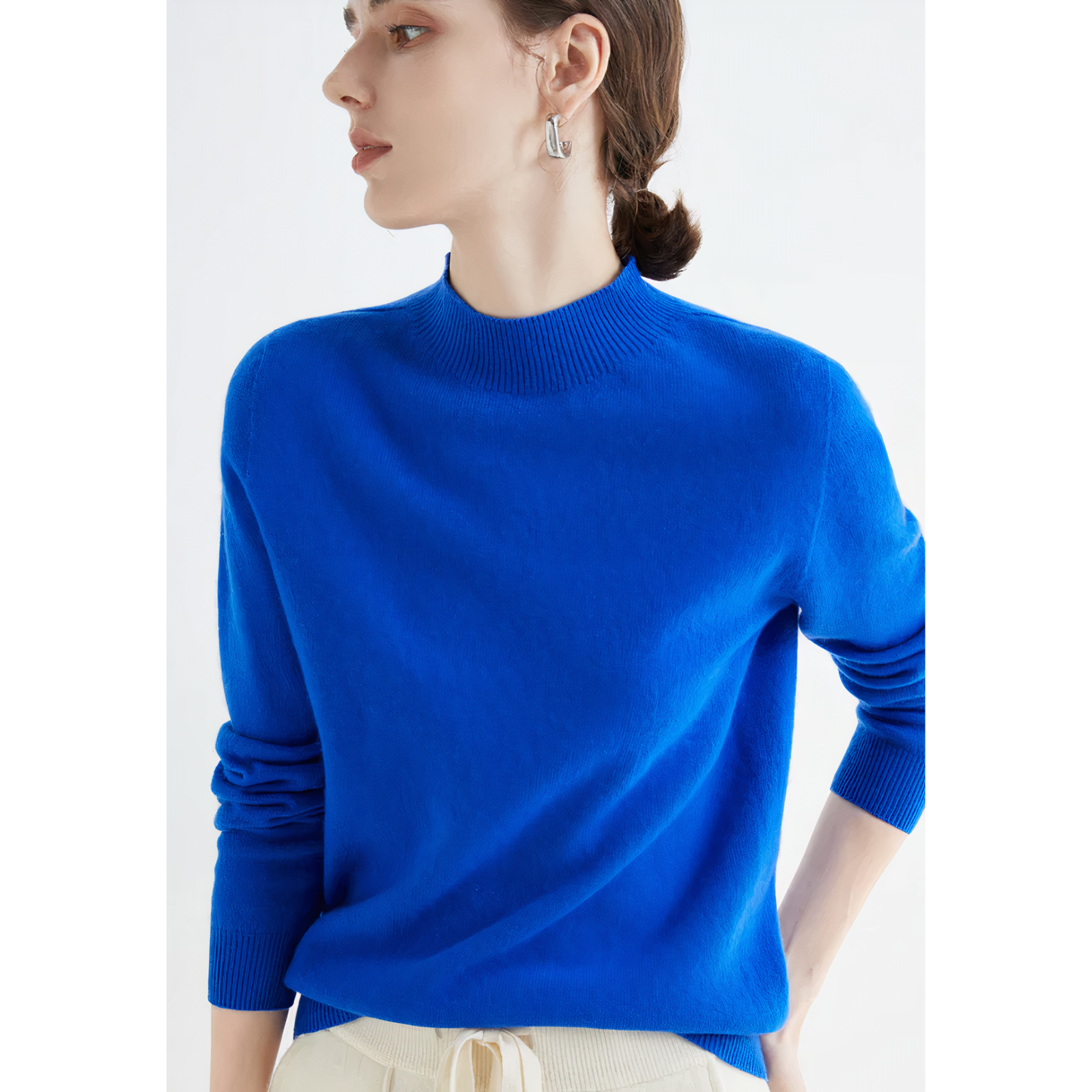 Women's Crew Neck Soft Knit Sweater
