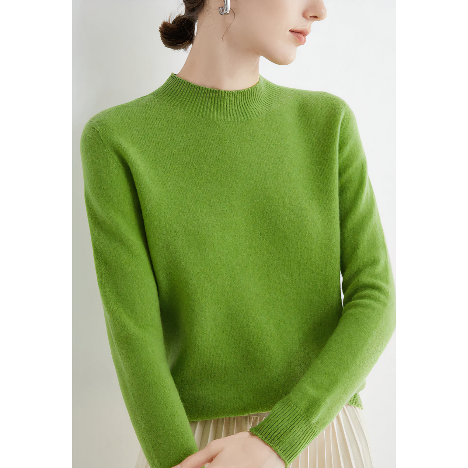 Women's Crew Neck Soft Knit Sweater