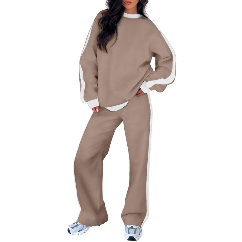 Women's 2-Piece Lounge Set Sweatshirt Pants