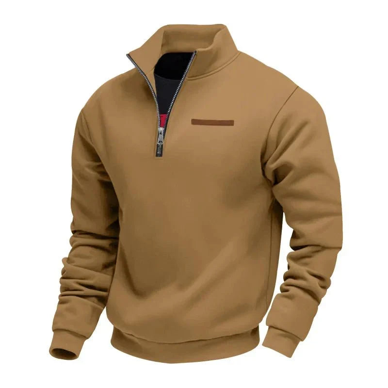 Men's Casual Fleece Pullover Sweatshirt