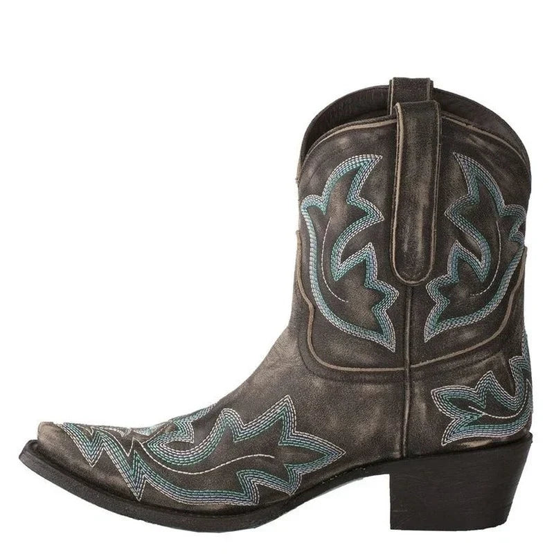 Women's Vintage Western Cowboy Boots