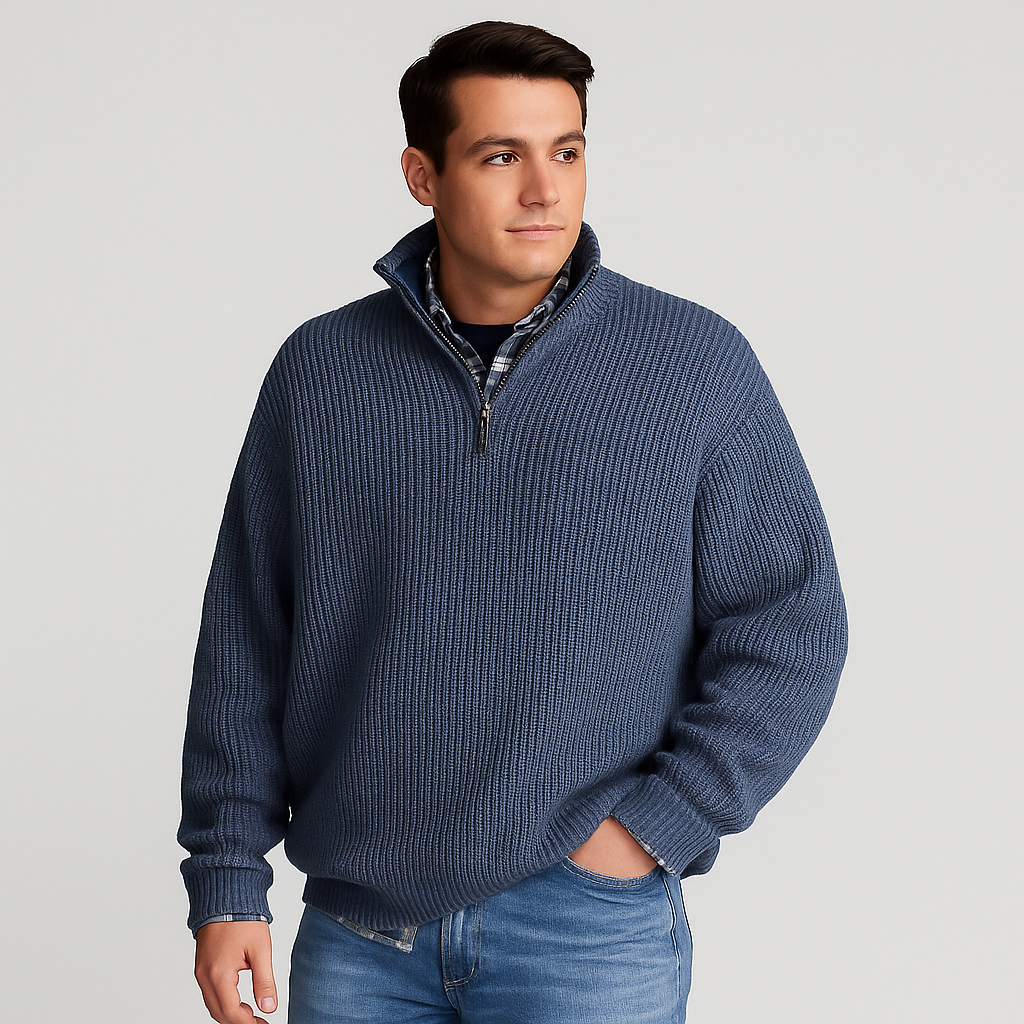 Elegant Men's Sweater for Autumn