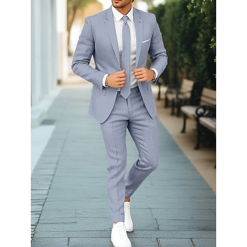 Stylish Casual 2-Piece Suit for Men