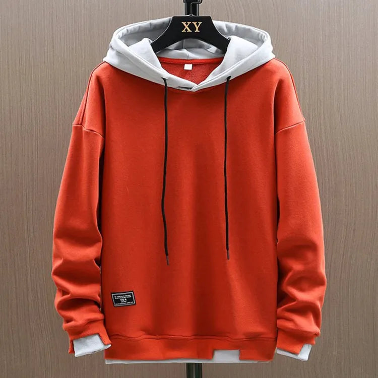 Men’s Casual Hooded Pullover Sweatshirt
