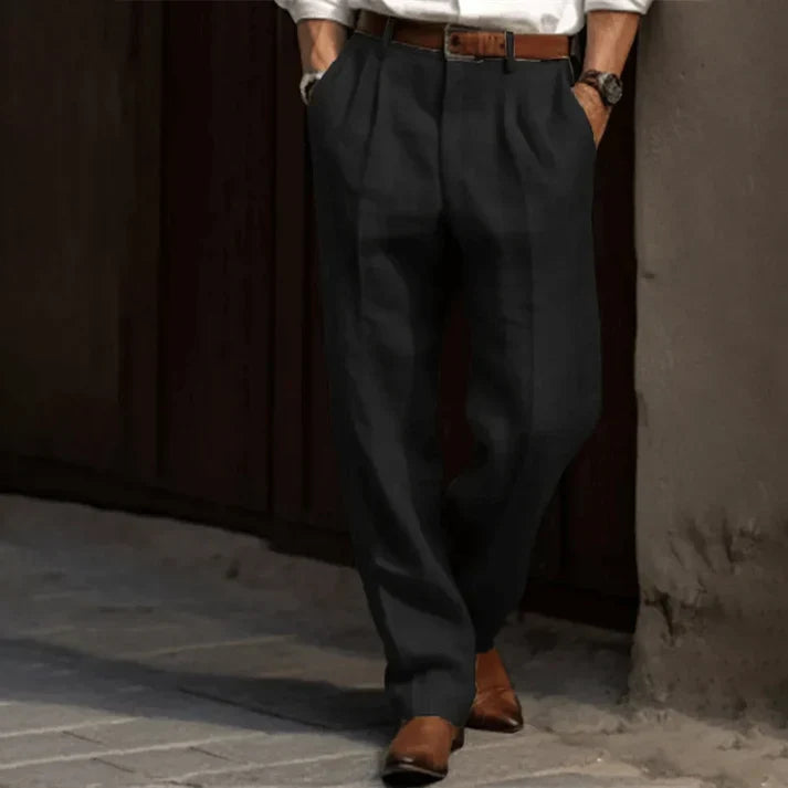 Men’s Relaxed Fit Smart Casual Pants