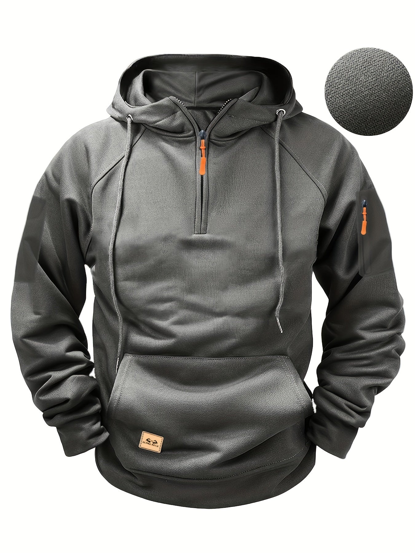 Men's Warm Casual Pullover Winter Hoodie