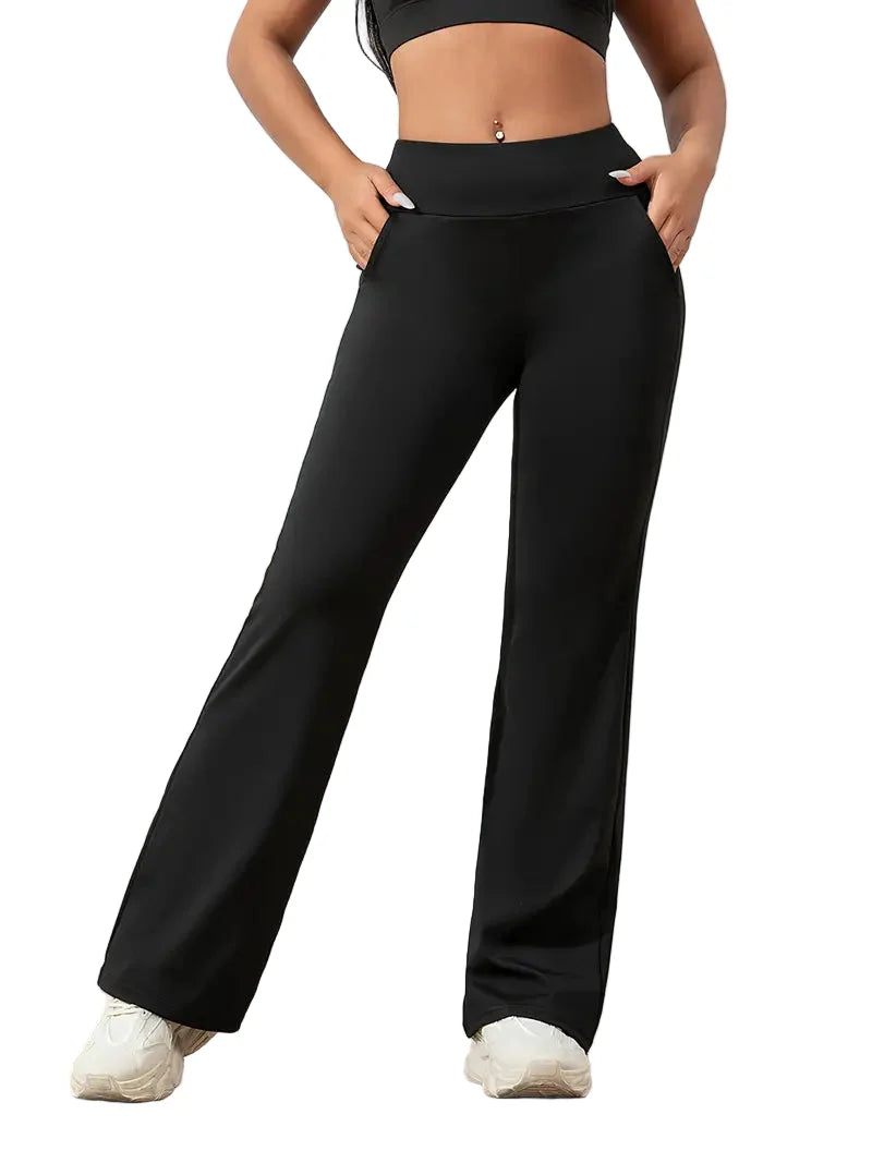 Women’s High Waist Wide Leg Active Lounge Pants