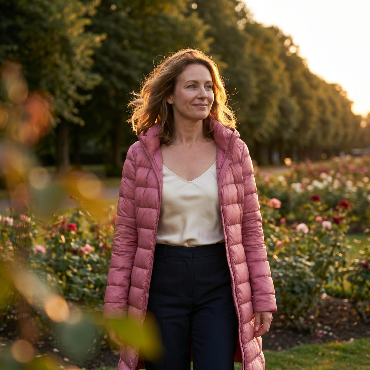 Women's Hooded Puffer Warm Quilted Jacket