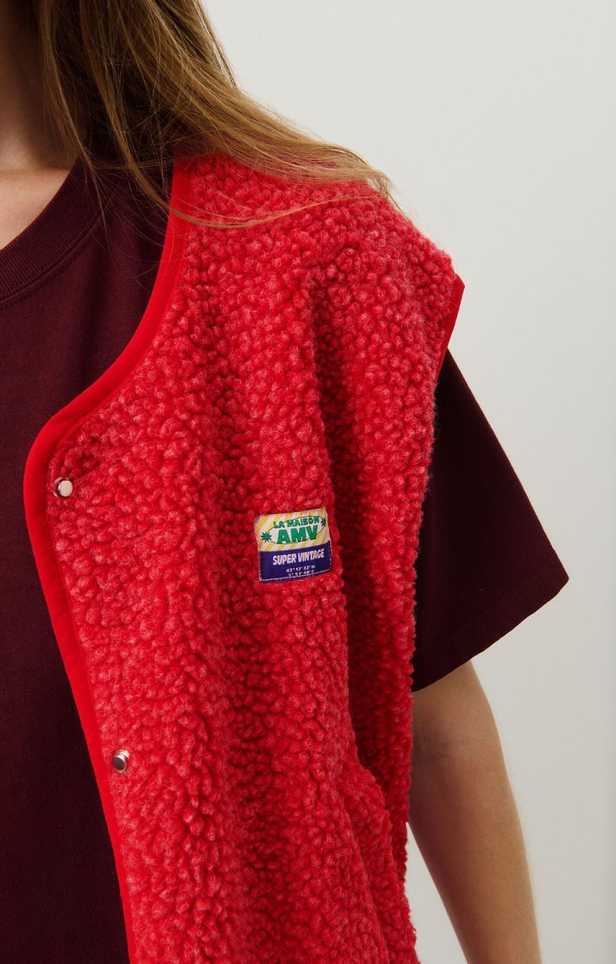 Women's Button-Front Fleece Vest