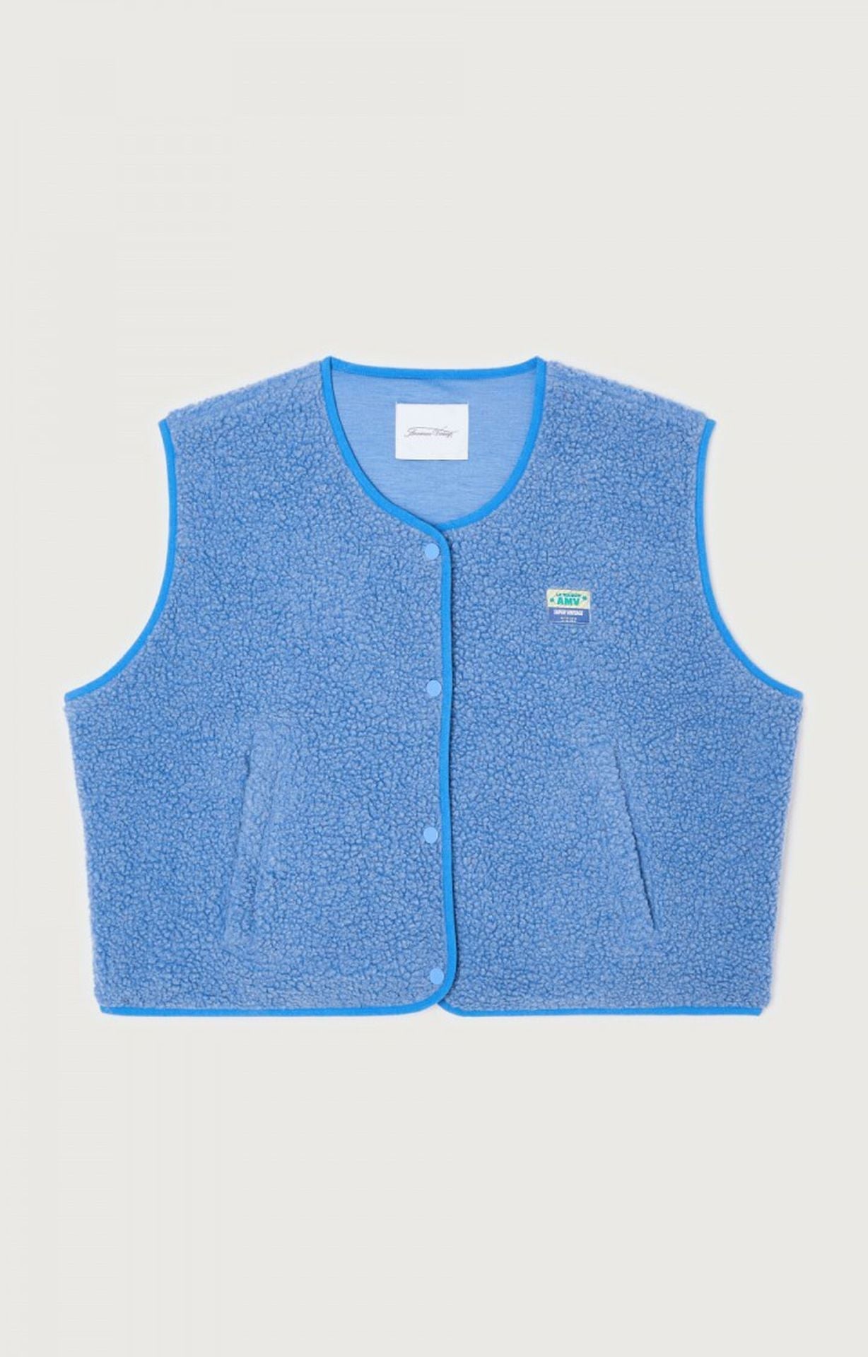 Women's Button-Front Fleece Vest