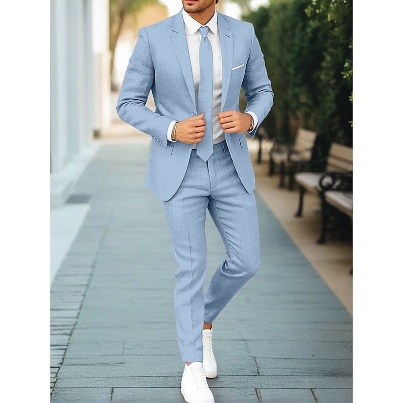 Stylish Casual 2-Piece Suit for Men