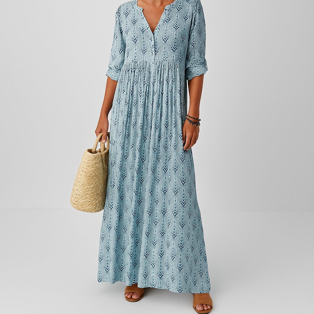 Women's Boho Print Maxi Dress | Bold, Flowing & Full of Personality