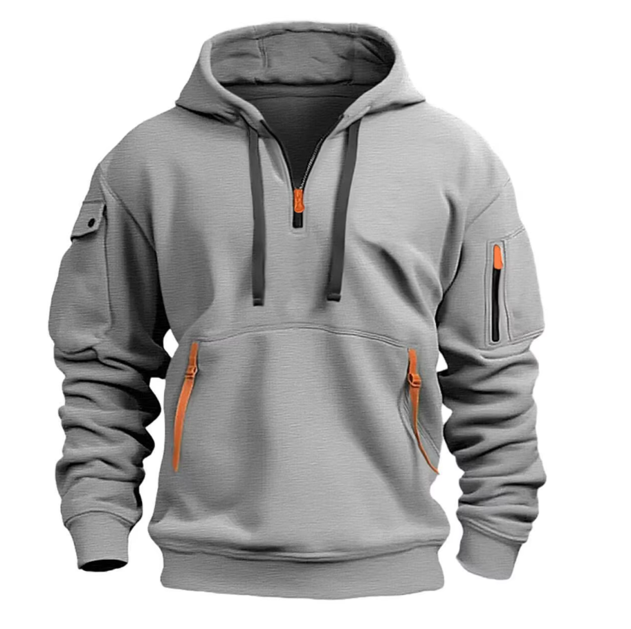 Men's Casual Hoodie Pullover with Drawstring