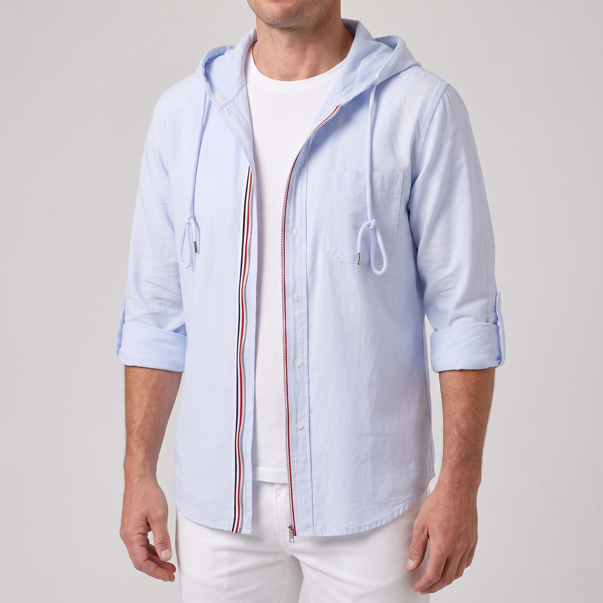 Men's AeroLite Hooded Zip Up Jacket