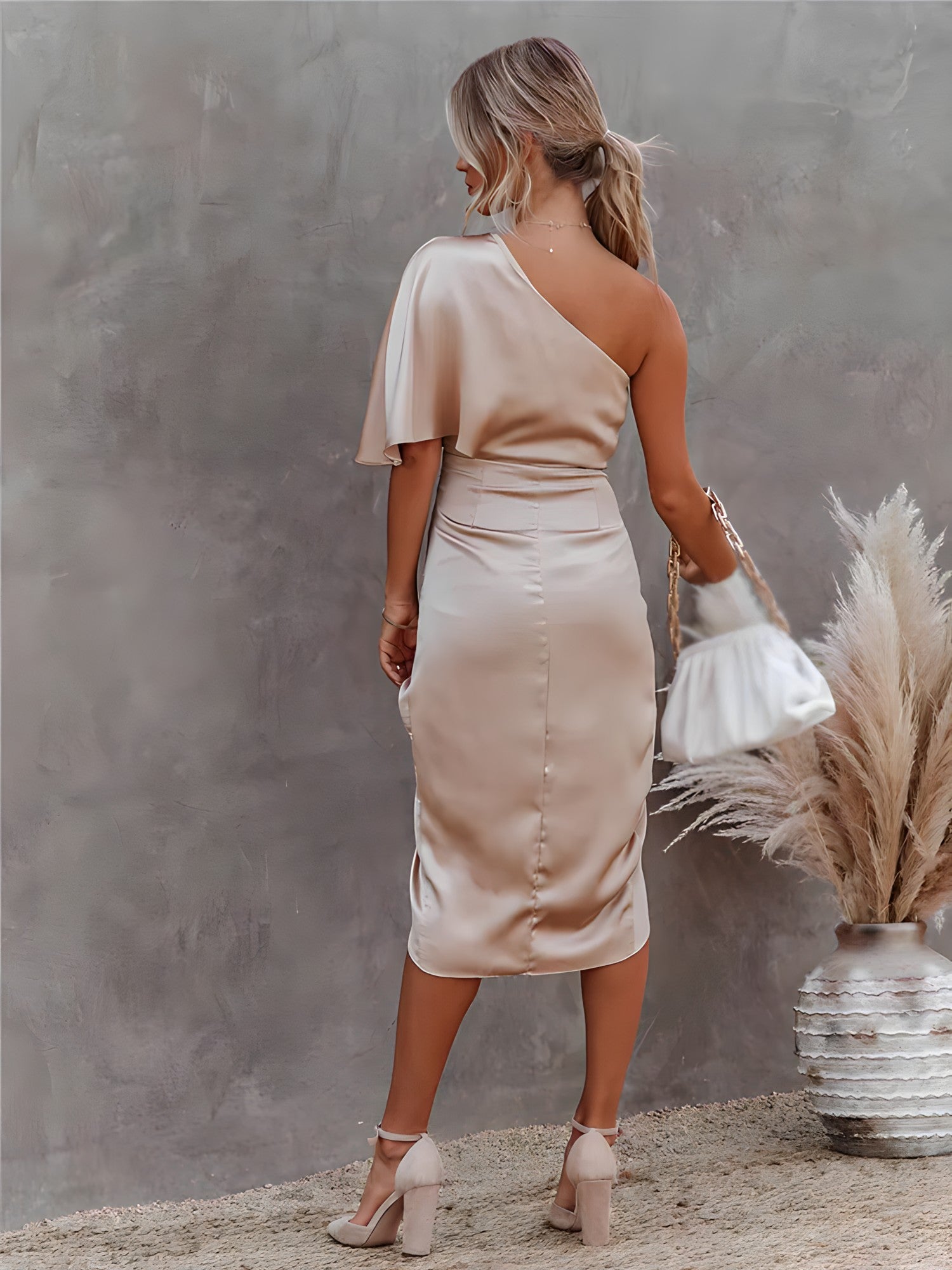 Valentina | Elegant Silk Evening Dress