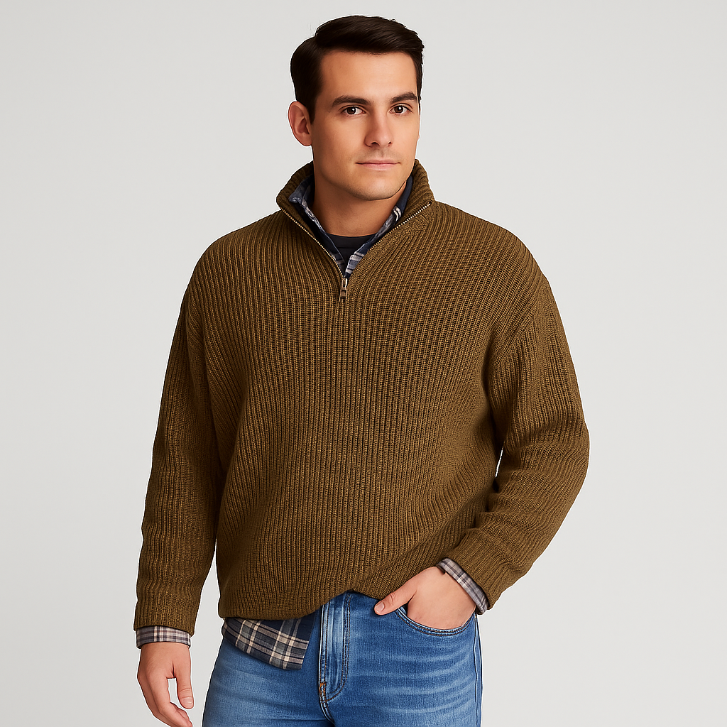 Elegant Men's Sweater for Autumn