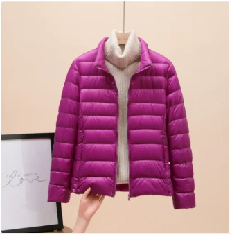 Women's Lightweight Hooded Puffer Jacket