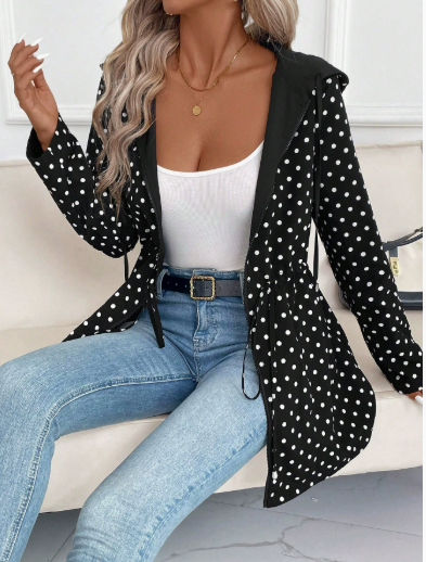 #Color_Black Polka